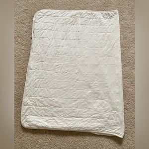 Kyte Baby Toddler Blanket 2.5 tog (Cloud, White)